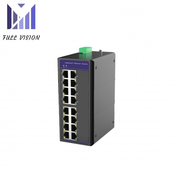 16 Ports Gigabit Managed Industrial Switch